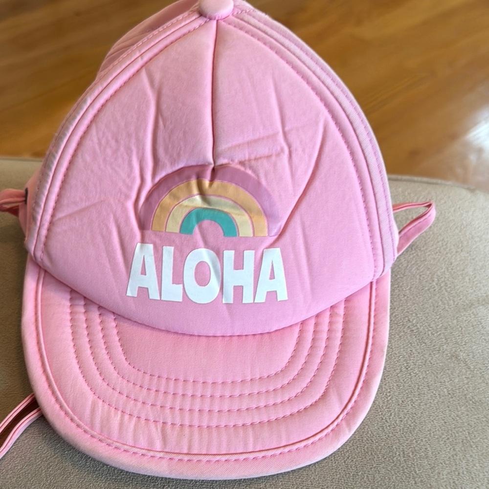 Pink Aloha Kids Cap